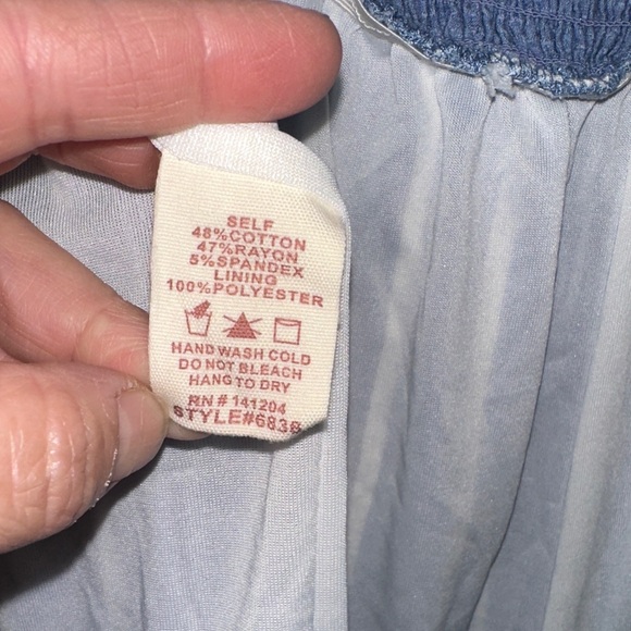 Hem & Thread Navy and White Striped Jumpsuit - Picture 8 of 8